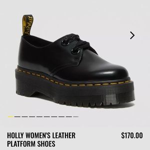 BRAND NEW Dr. Martens Holly Black Size 8